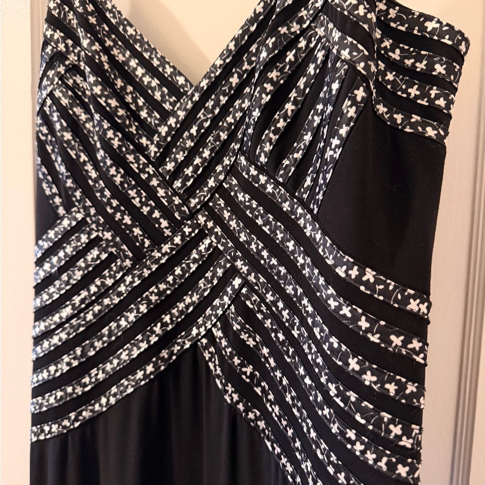 Joseph Ribkoff Black and White Dress